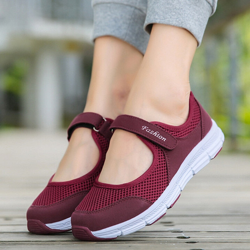 Fashion Women Sneakers Casual Shoes 2021 Female Mesh Summer Shoes Breathable Trainers Women Vulcanized Shoes Zapatillas Mujer
