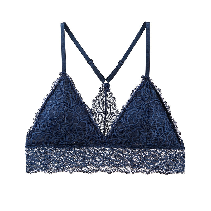 Lace Sexy Bra French Style Lingerie Wireless Thin Underwear Sexy Bralette Soft Push Up Bras For Women Free Shipping New BANNIROU