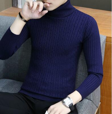 Zongke Thin White Turtleneck Men Sweater Pullover Men Clothing Korean Men Turtle Neck Spring Clothes M-3XL 2022
