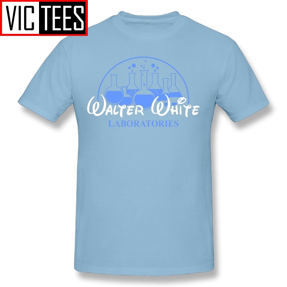 Men's Walter White Laboratories T Shirt Breaking Pinkman Bad AMC Heisenberg Mr White Cotton Tops T-Shirts Breaking Bad Tees