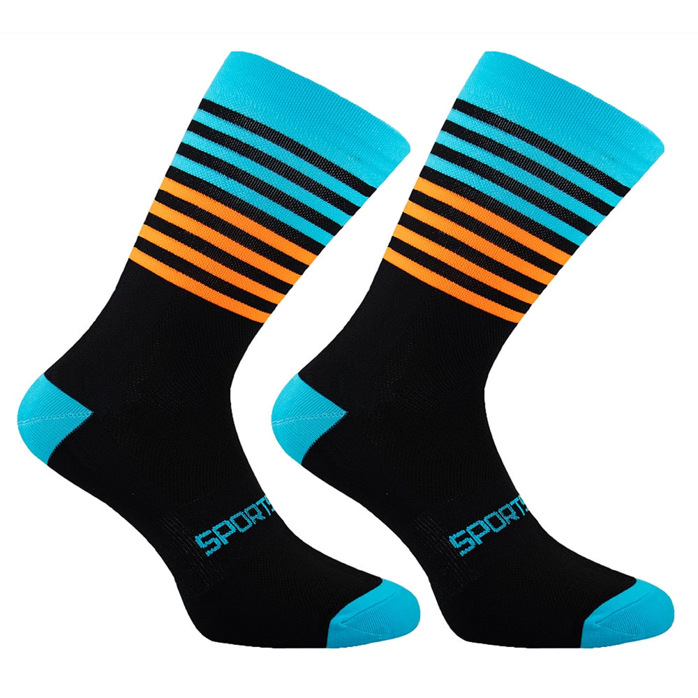 High Quality Profession Team Men Women Cycling Socks Bike Socks Breathable Bicycle Socks Outdoor Sportswear Racing Socks 2021