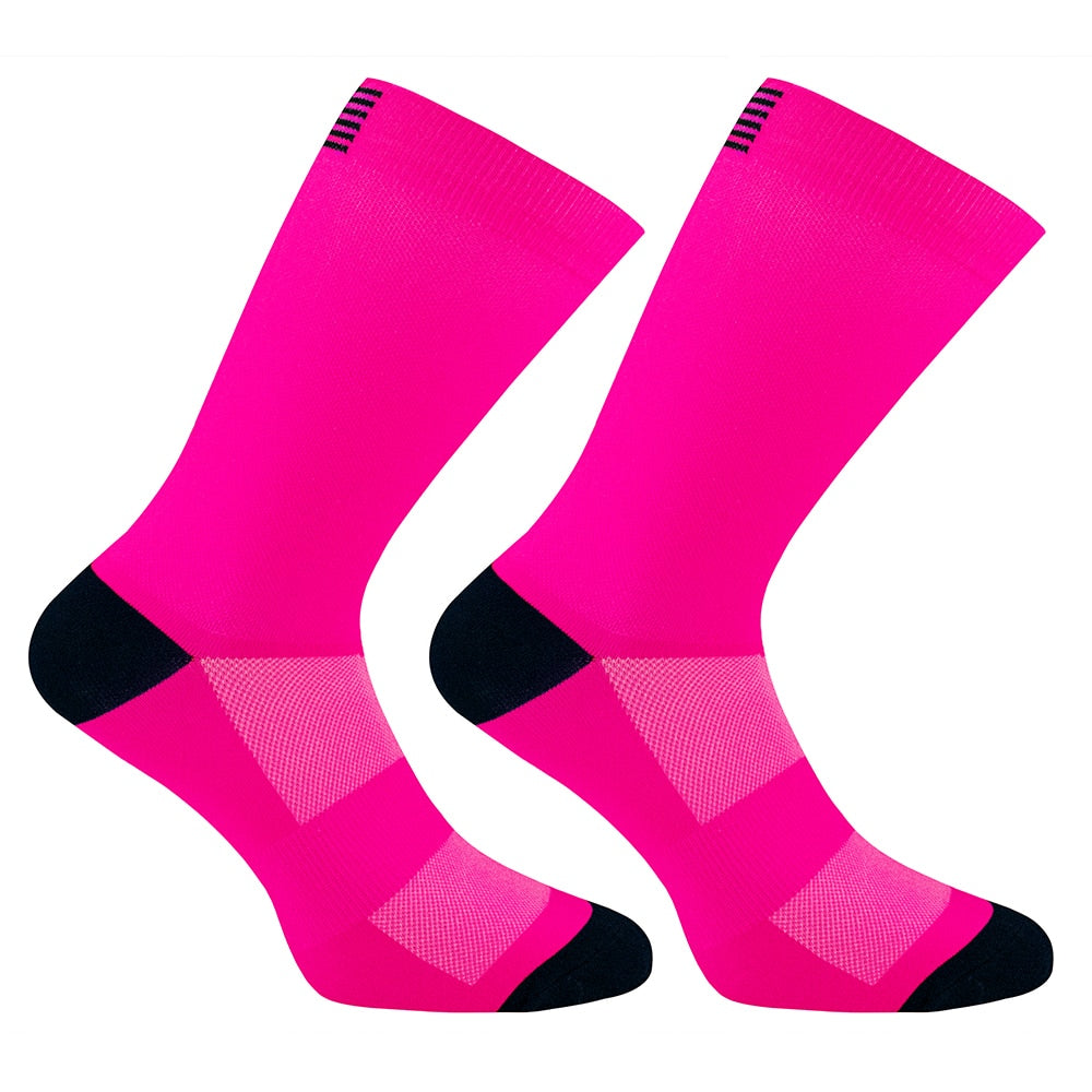 High Quality Profession Team Men Women Cycling Socks Bike Socks Breathable Bicycle Socks Outdoor Sportswear Racing Socks 2021