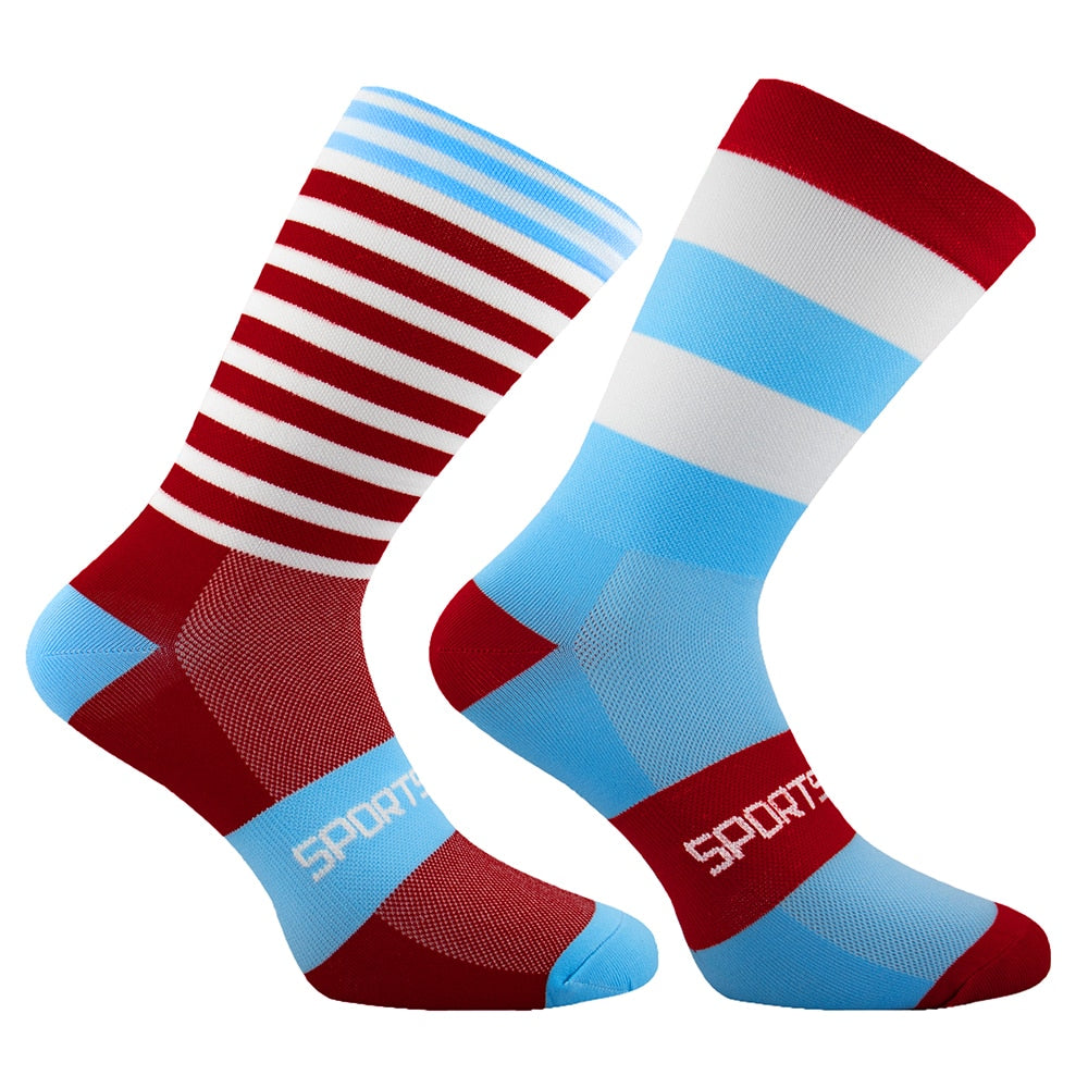 High Quality Profession Team Men Women Cycling Socks Bike Socks Breathable Bicycle Socks Outdoor Sportswear Racing Socks 2021