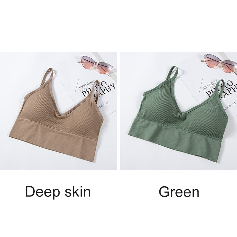 1/2 Pcs Bras for Women Sexy Seamless Bra U Type Backless Push Up Bralette Women Female Wireless Solid Wire Free Brassiere