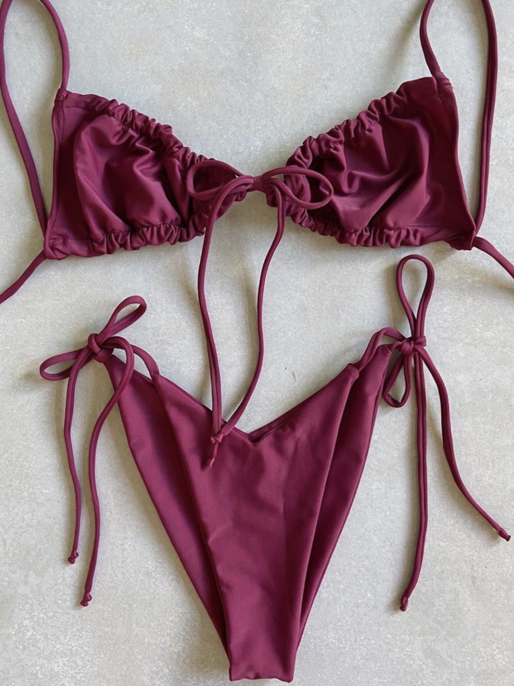 Sexy Micro Bikini 2021 Women Swimsuit Bandage Bikini Set Swimwear Female Halter Top Brazilian Bathing Suit Bather Biquini
