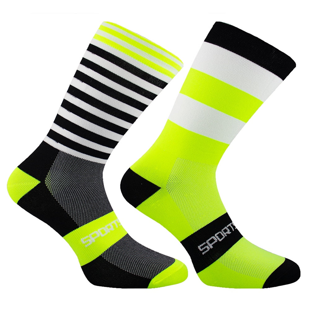 High Quality Profession Team Men Women Cycling Socks Bike Socks Breathable Bicycle Socks Outdoor Sportswear Racing Socks 2021