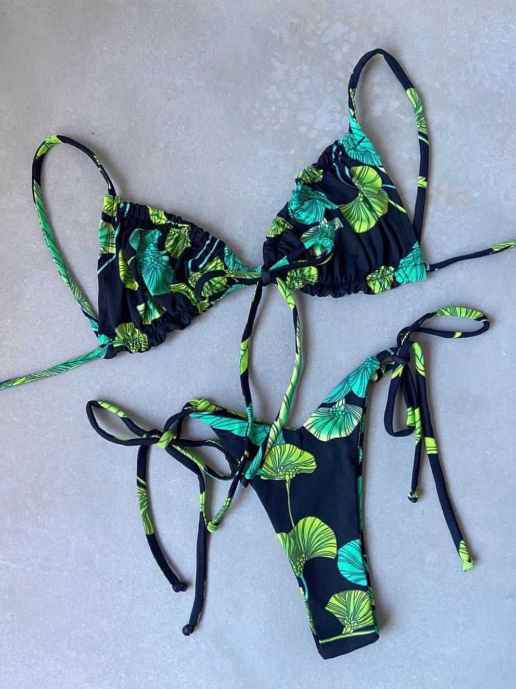 Sexy Micro Bikini 2021 Women Swimsuit Bandage Bikini Set Swimwear Female Halter Top Brazilian Bathing Suit Bather Biquini