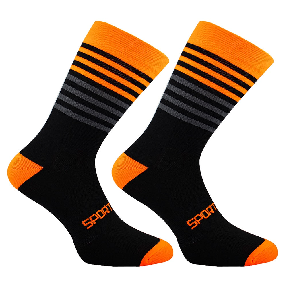 High Quality Profession Team Men Women Cycling Socks Bike Socks Breathable Bicycle Socks Outdoor Sportswear Racing Socks 2021