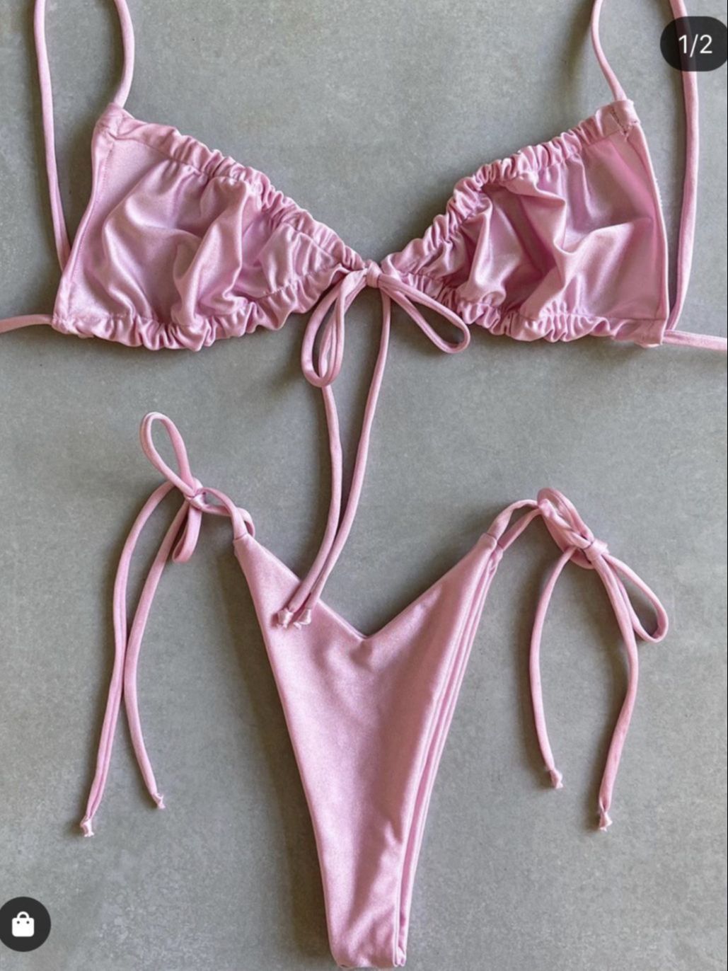 Sexy Micro Bikini 2021 Women Swimsuit Bandage Bikini Set Swimwear Female Halter Top Brazilian Bathing Suit Bather Biquini