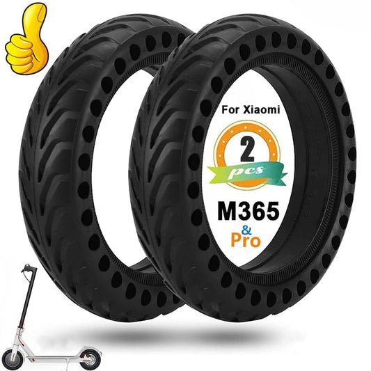 Solid Tire for Xiaomi M365 1S Pro 2 Electric Scooter 8.5&#39;&#39; Rubber Honeycomb Tyre for Mijia Mi Essential Scooter 8.5 inches Wheel