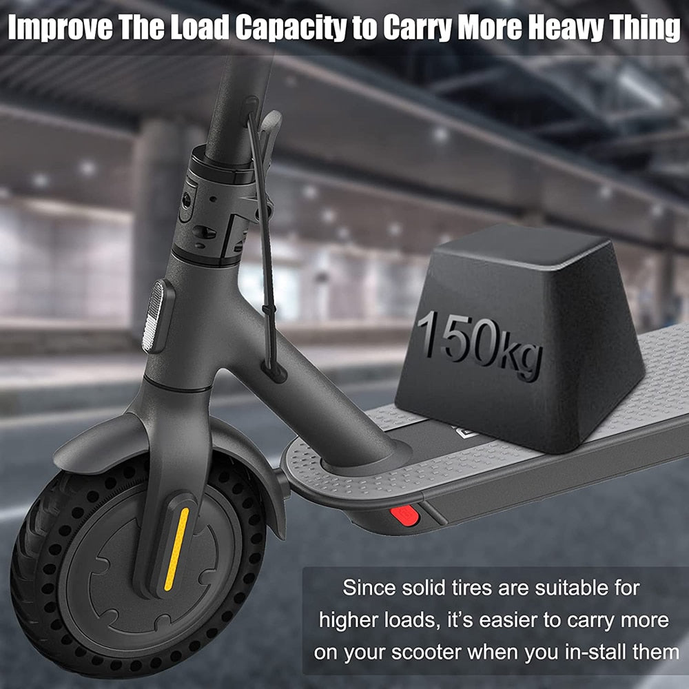 Solid Tire for Xiaomi M365 1S Pro 2 Electric Scooter 8.5&#39;&#39; Rubber Honeycomb Tyre for Mijia Mi Essential Scooter 8.5 inches Wheel