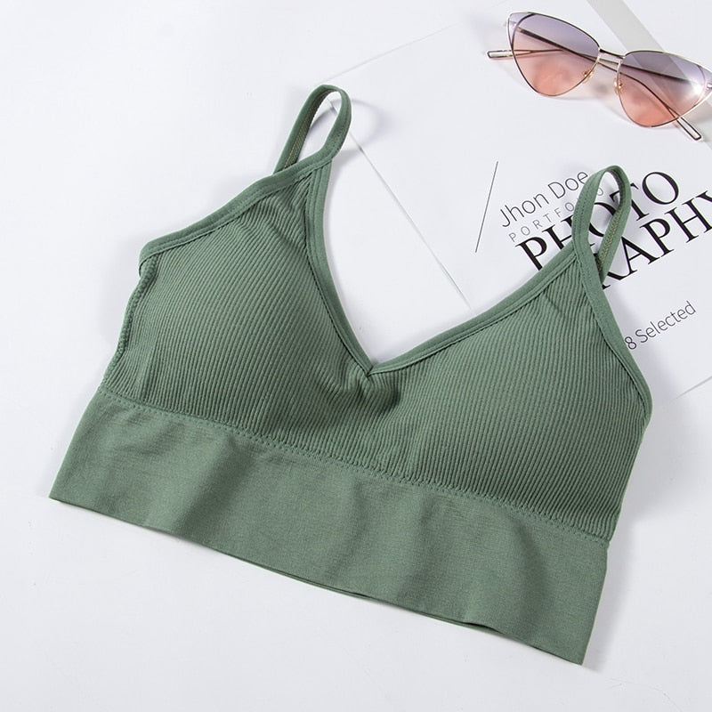 1/2 Pcs Bras for Women Sexy Seamless Bra U Type Backless Push Up Bralette Women Female Wireless Solid Wire Free Brassiere