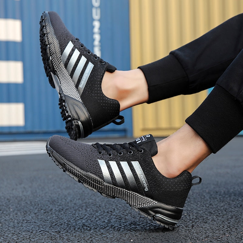 Men Casual Shoes Sneakers Breathable Mesh Fashions Running Sports Shoes Unisex Big Size Shoes for Women Walking Jogging Shoes