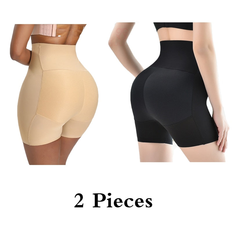 GUUDIA Seamless Booty Push Up Padded Panties Hip Butt Lifter Hip Enhancer Shorts Women Shapers Short Fake Booty Lift Underwear
