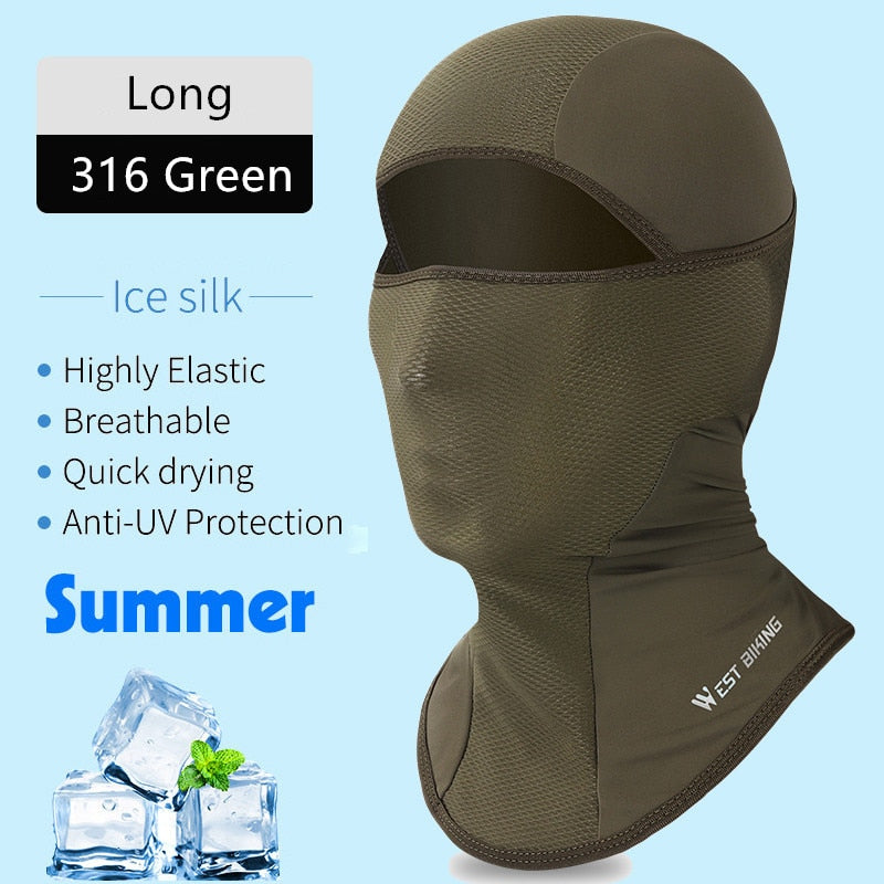 WEST BIKING Cycling Scarf Winter Warm Hat Breathable Windproof Sport Balaclava Cycling Headwear MTB Bike Motorcycle Helmet Liner