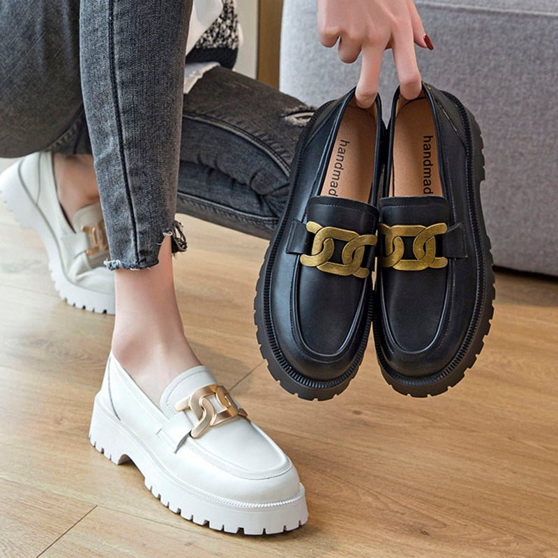 Luxury Designer Shoes Women&#39;s Loafers Pumps Elegant Medium Heel Women&#39;s Shoes 2022 Platform Sneakers Girls Wedges Large Size 42